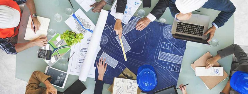 Important phases in construction process