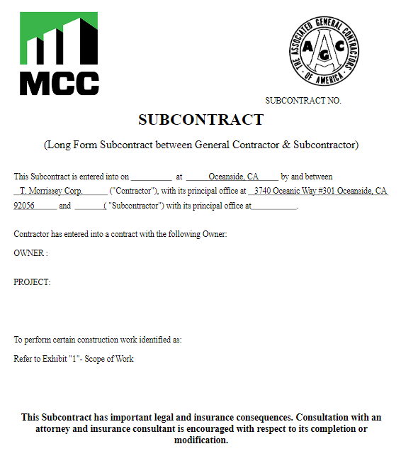 subcontract-options